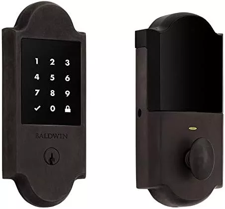 Baldwin 8235102 Baldwin 8235 Touchscreen Boulder Standalone Deadbolt