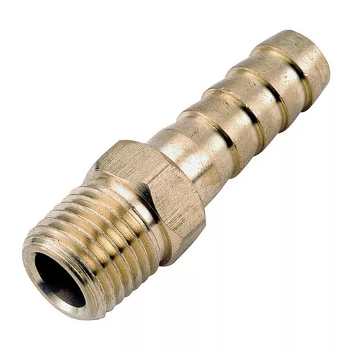 Barbed Fittings-5/16"- Adapter x 1/8" MPT- Brass