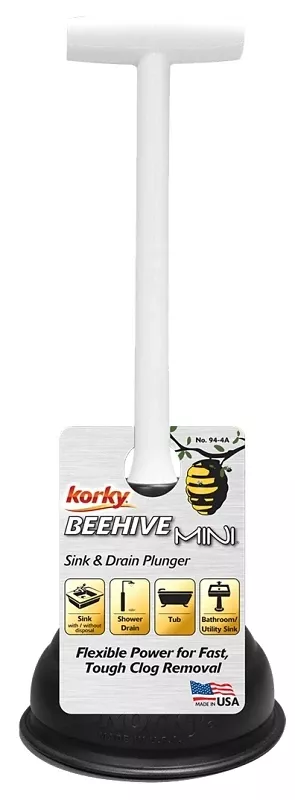Beehive Mini Sink & Drain Plunger