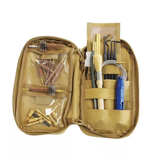Birchwood- BC 41651- Rifle & Handgun Soft Sided Cleaning Kit