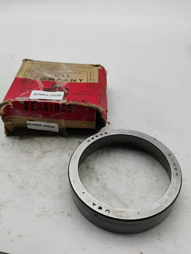 Bower 25520 Tapered Roller Bearing Cup NOS Made in USA