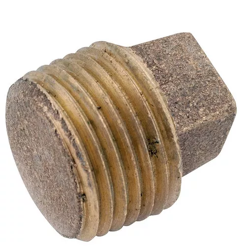 Brass Pipe- Fittings- 1"- Plug