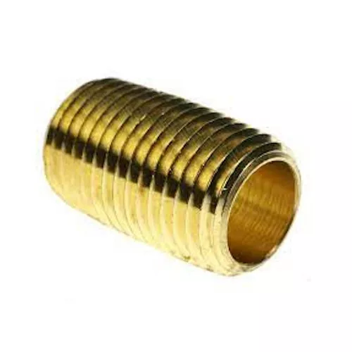Brass Pipe- Nipple-1/4" Close