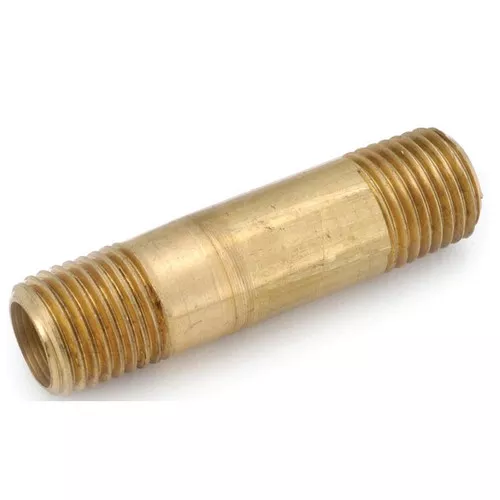 Brass Pipe- Nipple-1/8" x 2"