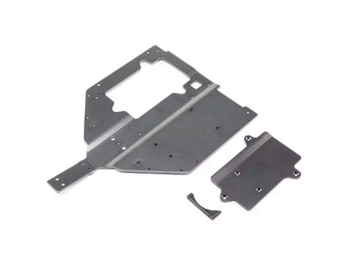 Chassis and Motor Cover Plate for Super Baja Rey (LOS251061)
