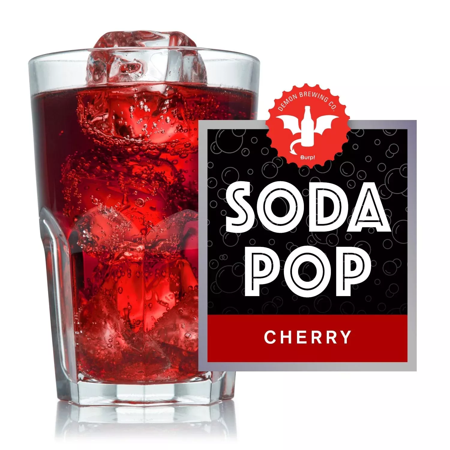 Cherry Soda Pop Home Recipe Kit – DIY Soda Making Set