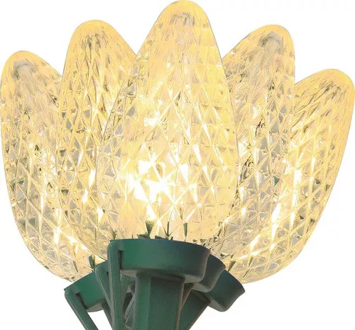 Christmas LED Set- C9- Indoor/Outdoor- Clear- 25 Lights