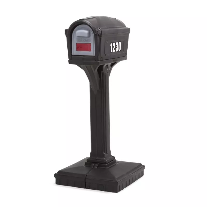 Classic Mailbox, Dig-free Installation, 21-in. X 21-in. X 50-in.