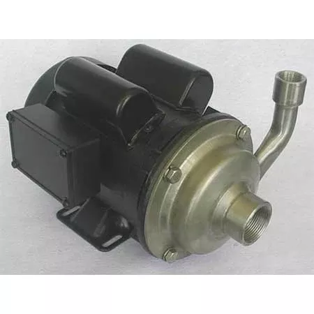Cntrfug Pmp,304SStl,1P,1/2in,1/3hp,21gpm