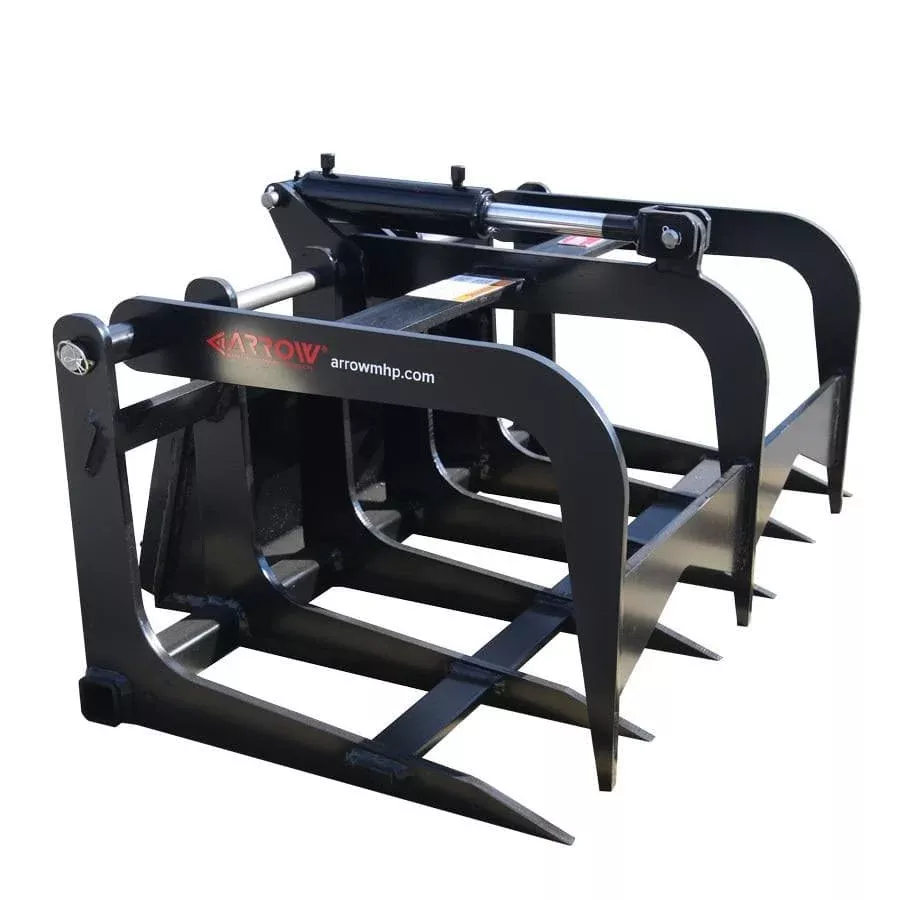 Compact Skid Steer Grapple Rake