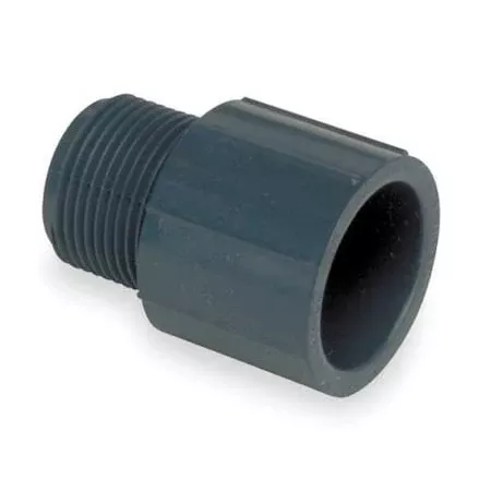 CPVC Male Adapter, Schedule 80, 1/2″ Pipe Size, MNPT x Socket