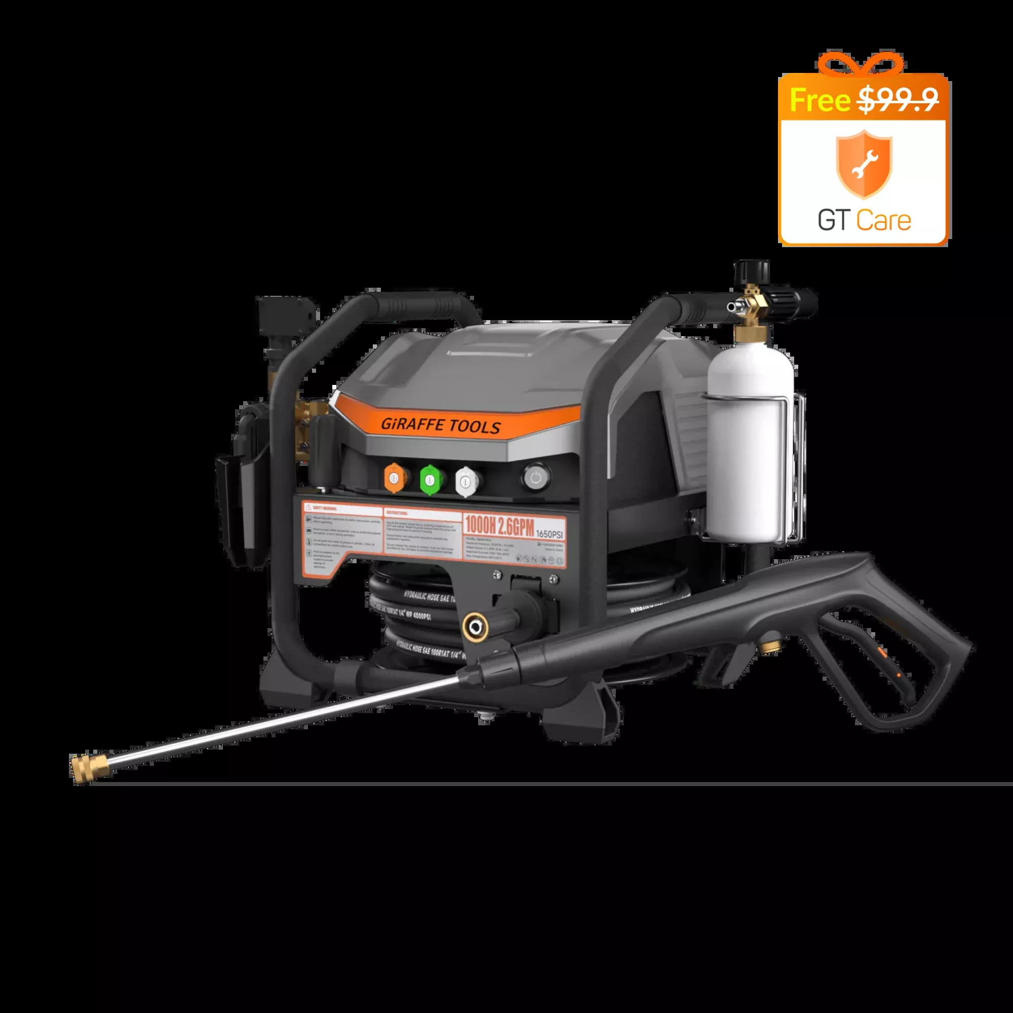 Crossfalls Retractable Pressure Washer Ultra