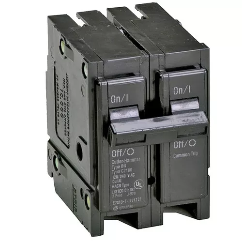 Cutler-Hammer- BR215- 15 Amp 2 Pole Circuit Breaker