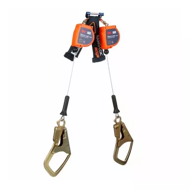 DBI-SALA Nano-Lok Edge 3500281 6 ft Cable SRL, Twin Leg
