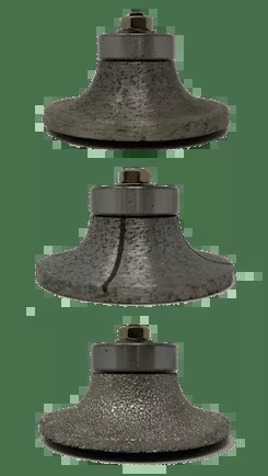 Demi Bullnose Vacuum Brazed Profile Bit