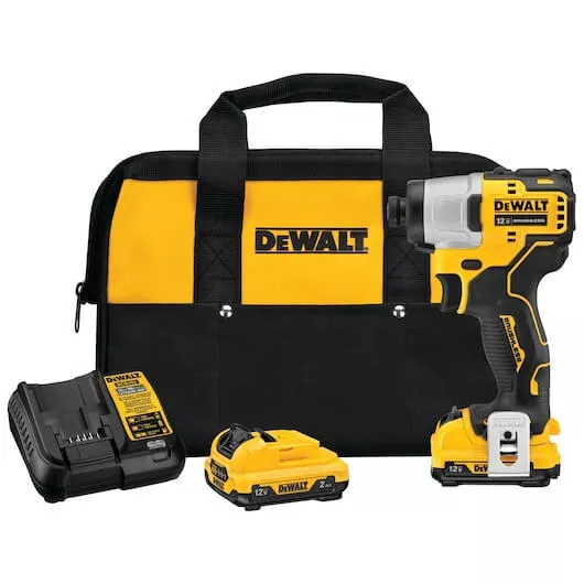 DEWALT 12V Max Lithium-Ion Brushless Impact Kit