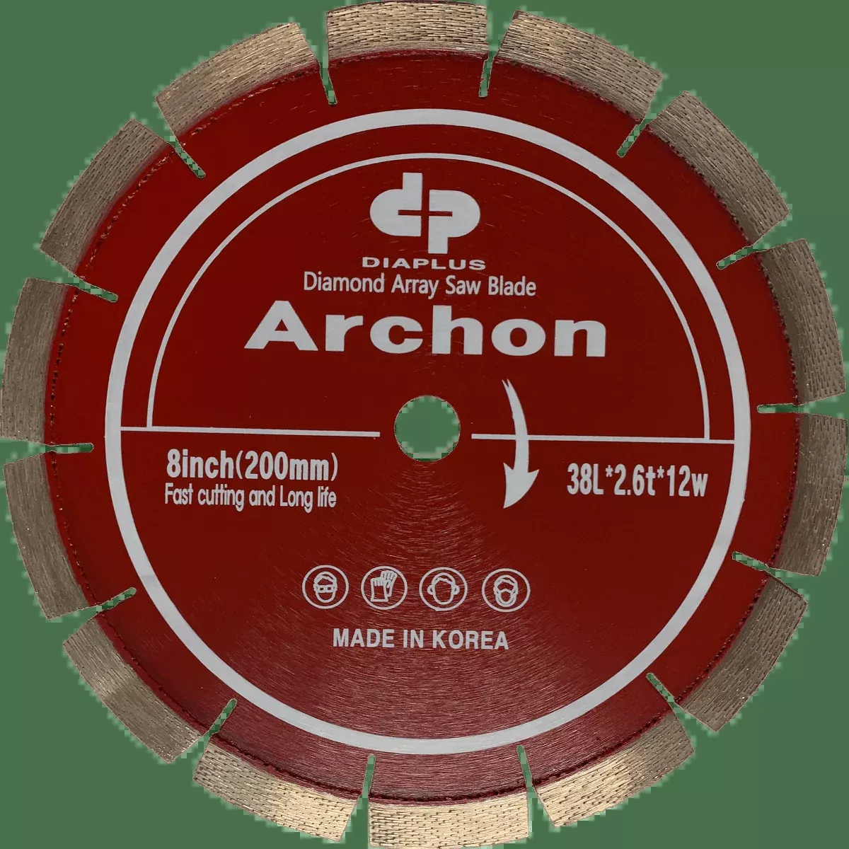 Dia Plus Archon 8" Blade for Blue Ripper Junior Saw - Sale