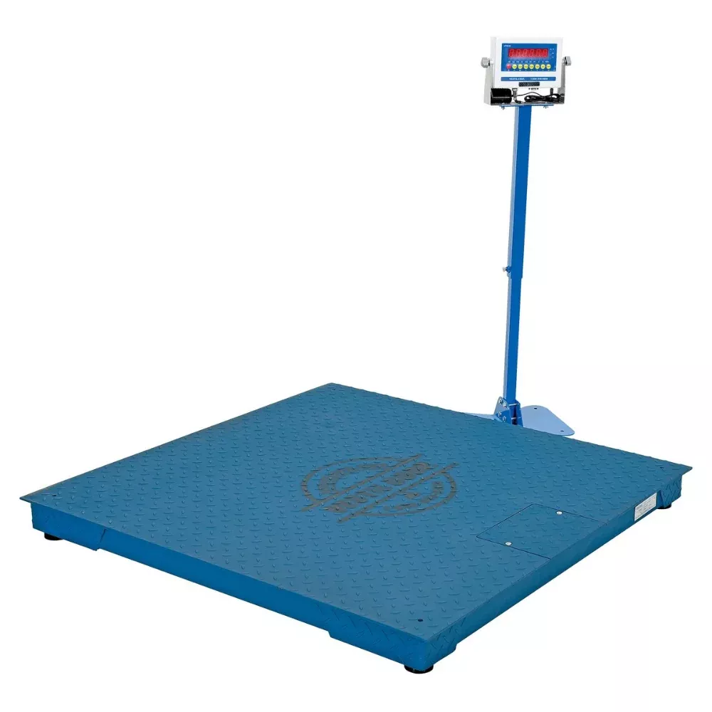 Digital Floor Scale - 48" x 48" - 5000 lbs - Vestil
