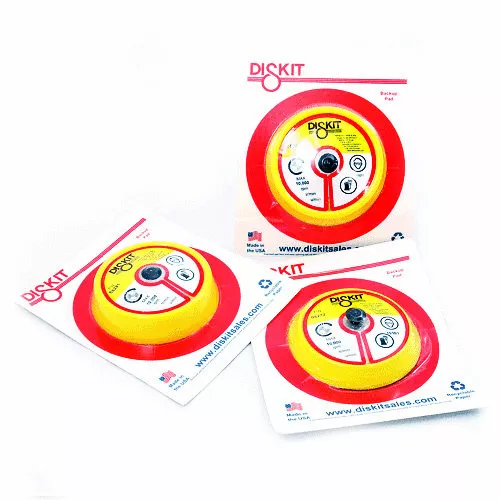 Diskit Backer Pads: 5 inch