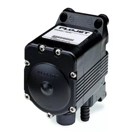 Double Diaphragm Pump, Polypropylene, Air Operated, Santoprene, 5 GPM