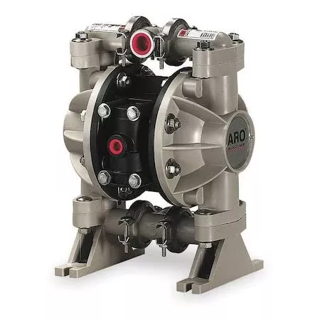 Double Diaphragm Pump, Polypropylene, Air Operated, Urethane, 13 GPM