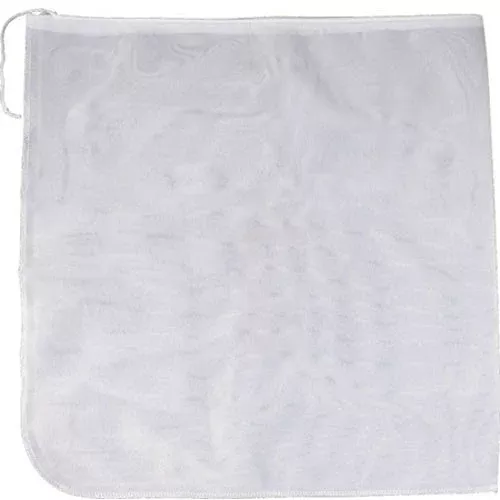 Drawstring Fine-Mesh Bag - 24" x 24" Large Multi-Purpose Strainer