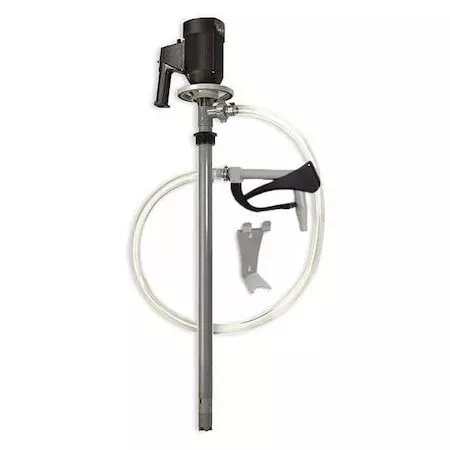 Electric Drum Pump, CPVC, 220 V AC