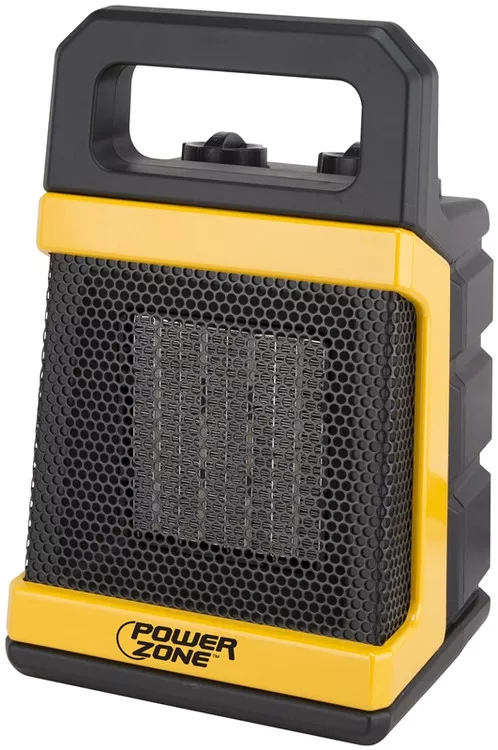 Electric Heater- Ceramic- 1500/1000 Watts-125 VAC With Forced Air