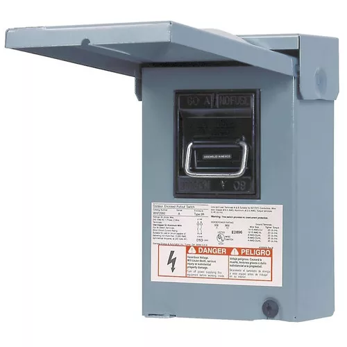 Electrical Disconnect Switch- 60 Amp- Non Fused