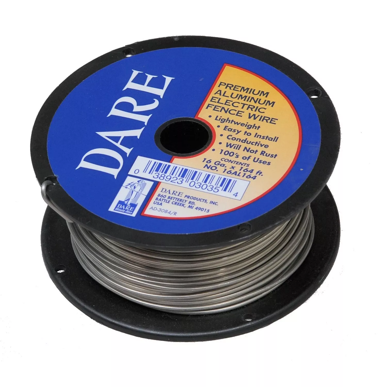 Eletric Fence Wire, 16 Gauge, Aluminum, 164-ft.