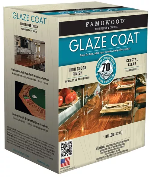Epoxy Glaze Coat- Ultra Clear- High Gloss- Gallon