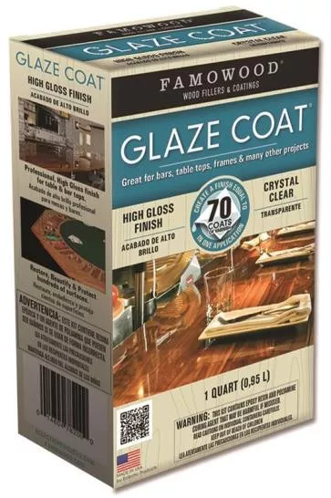 Epoxy Glaze Coat- Ultra Clear- High Gloss- Quart