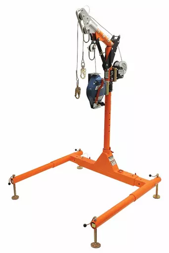FallTech 5pc Confined Space Davit System, 12 in to 29 in