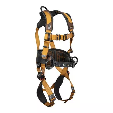 FallTech 7083B ComforTech Gel 3D Construction Belted Harness