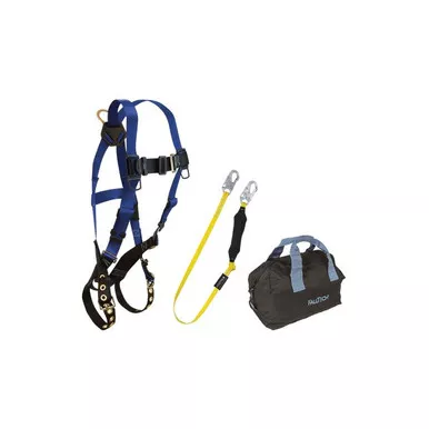 FallTech KIT166LT6P User Kit, 7016 Harness and 8256LT Lanyard