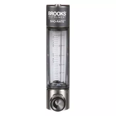 Flowmeter,Air,15 to 150 LPH,Glass