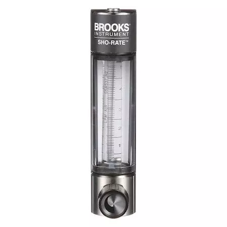 Flowmeter,Air,.2 to 5 LPM,Glass