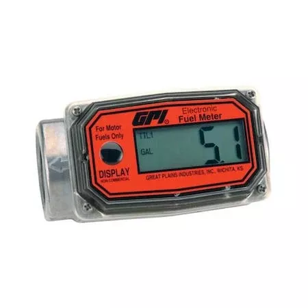 Flowmeter,Turbine,For Fuel,1 In FNPT