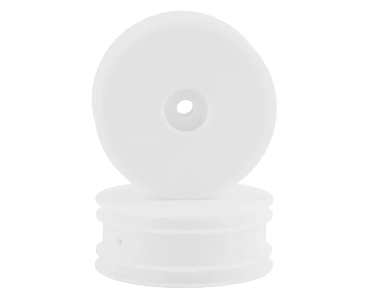 Front White Wheels for Mini-B (2) (LOS41025)