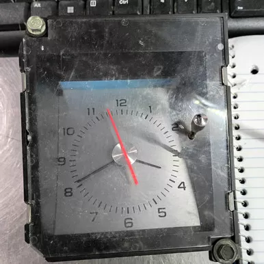 General Time 1259332 Clock Assembly NOS - Vintage Auto Part - Original OOB