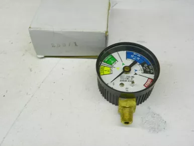 Generic 250/1 Cooling System Pressure Tester Gauge NORS - Vintage Auto Part