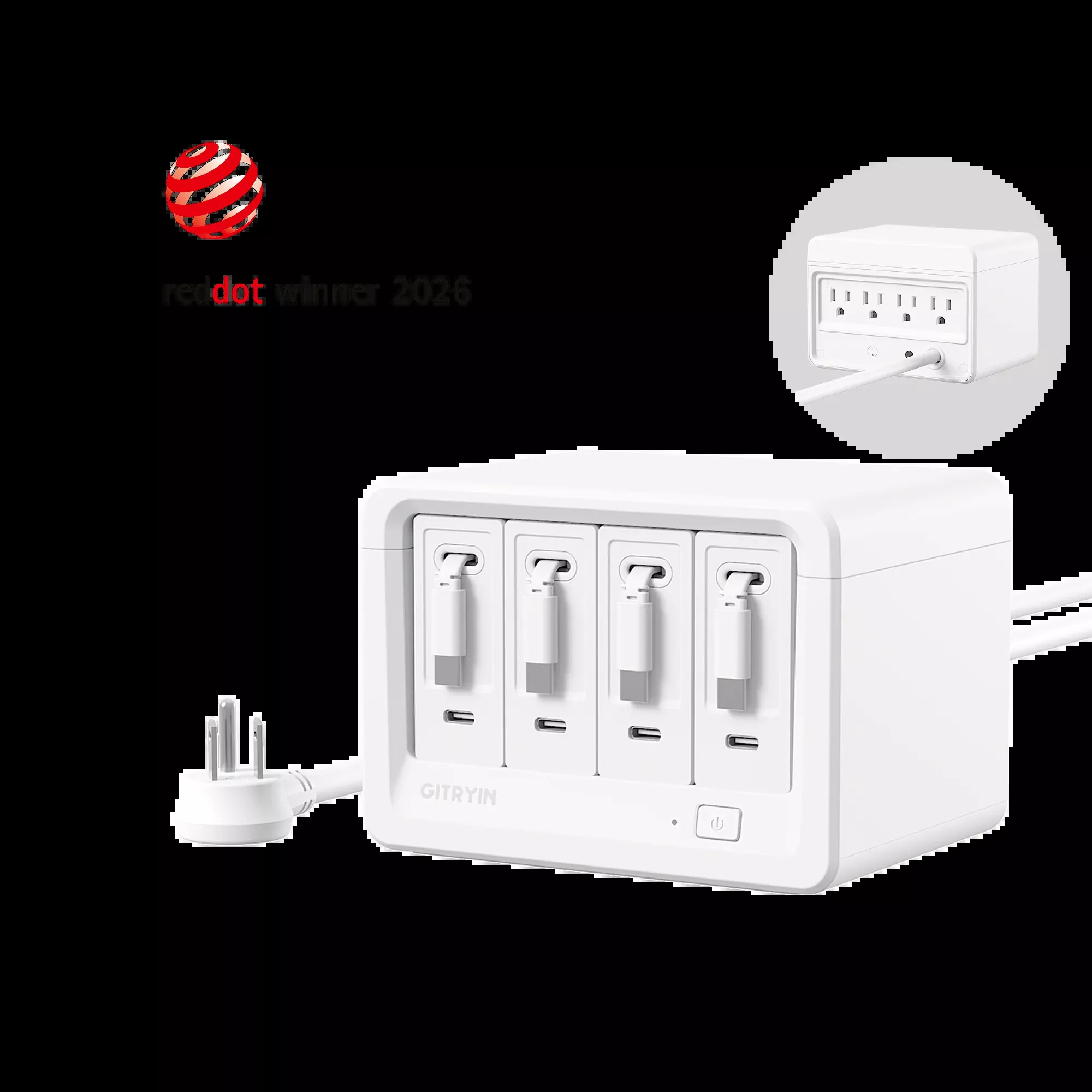 Gitryin Desktop Charging Station 12-in-1(40W Combo)