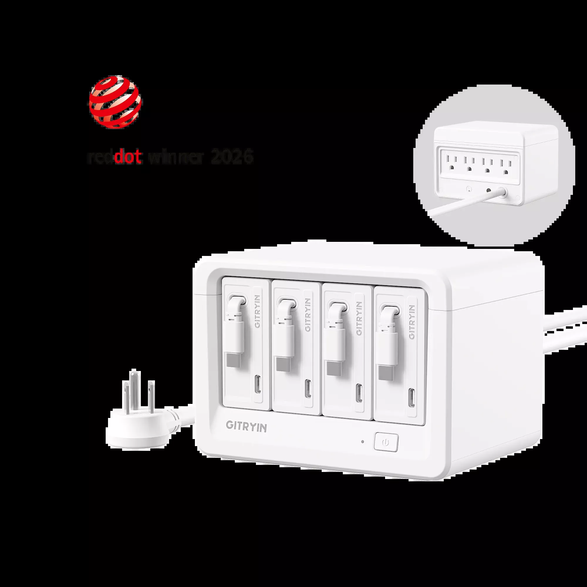 Gitryin Desktop Charging Station 12-in-1 (65W Combo)