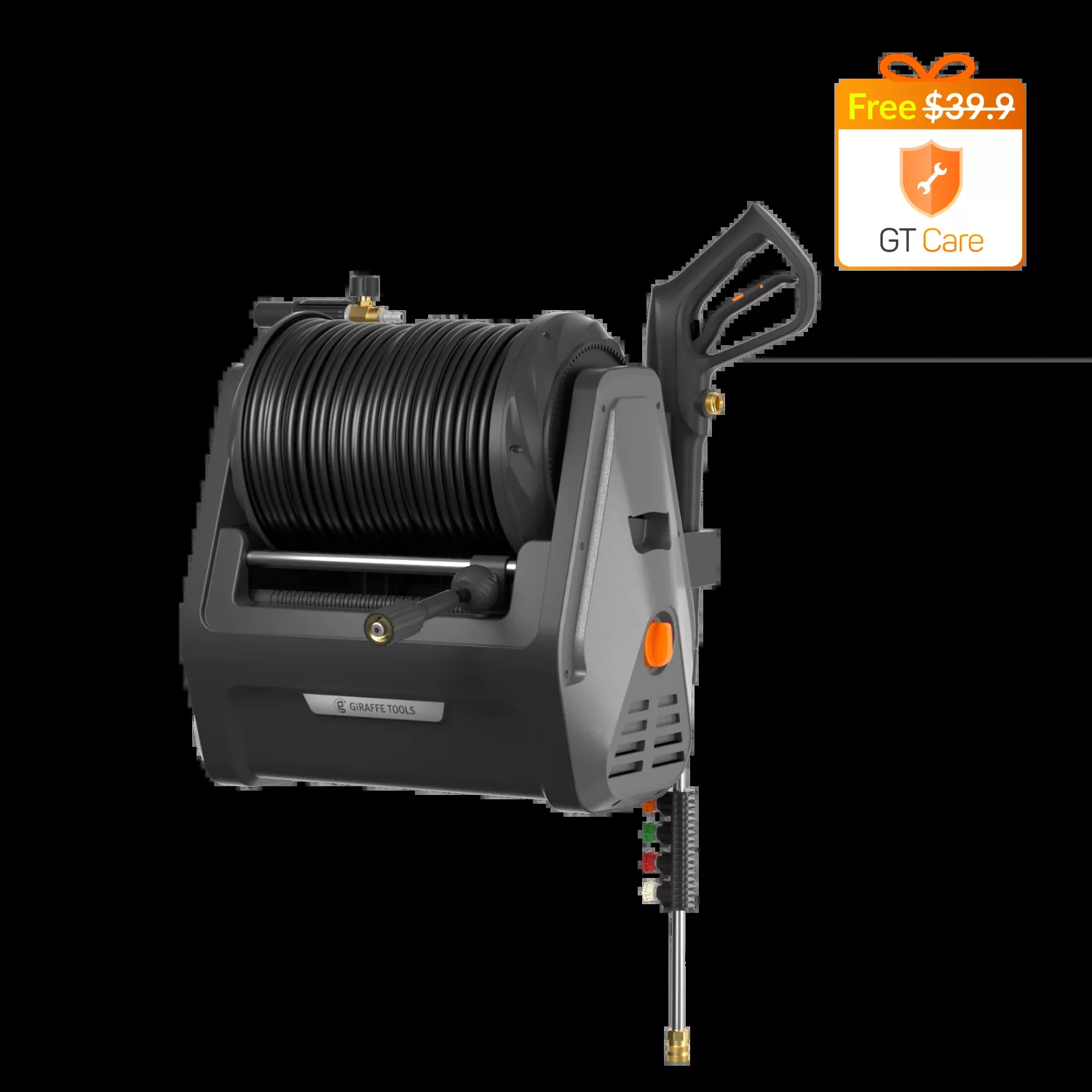 GrandfallsRetractable Pressure Washer Essential