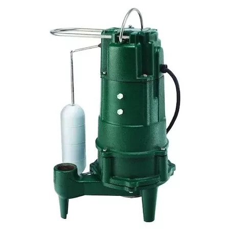 Grinder Pump,5.0 Amps,Carbon/Ceramic