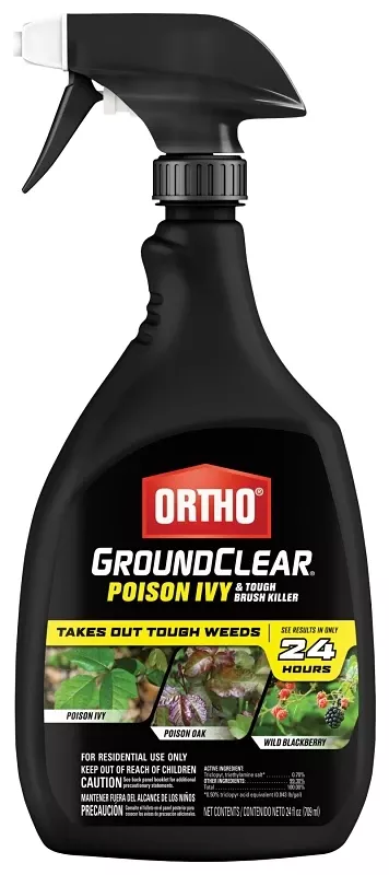 Groundclear Poison Ivy & Tough Brush Killer, 24 Oz. Ready-to-use