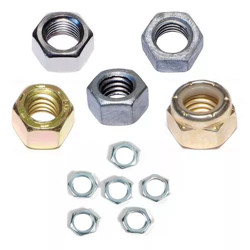 Hex Nut- Stainless Steel- #10-32- 100 Pack