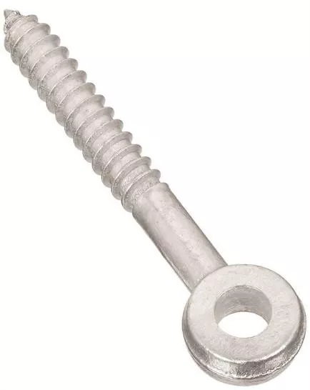 Hinge- Screw Eye- 5/8" x 5"- Zinc Plated