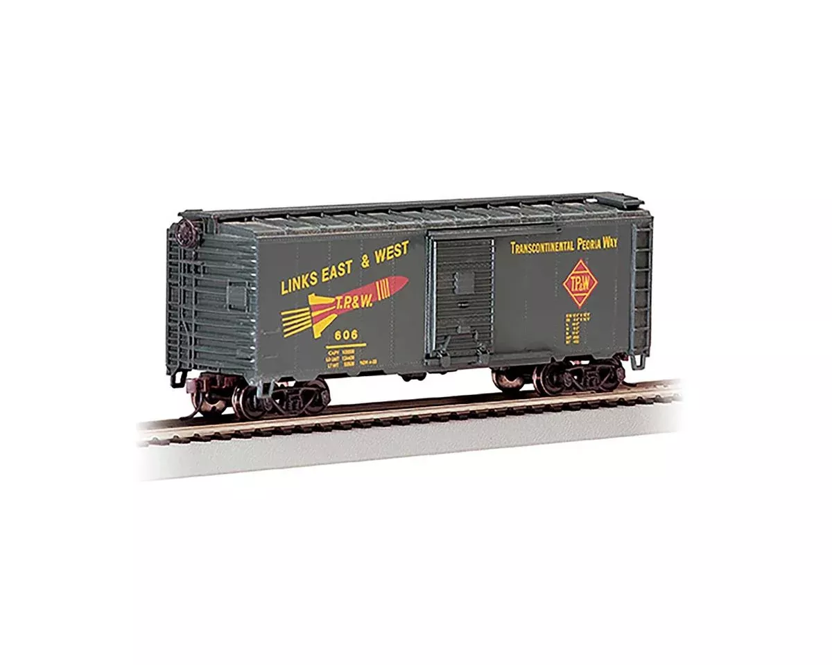 HO 40′ Box Car Toledo, Peoria & Western #606 (BAC16016)