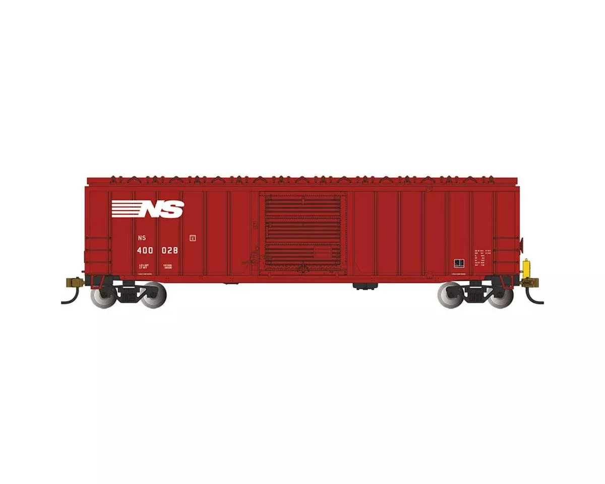 HO 50′ Outside Braced Box Car NS #400028 (BAC14906)